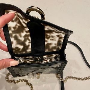 DVF Crossbody Leopard handbag